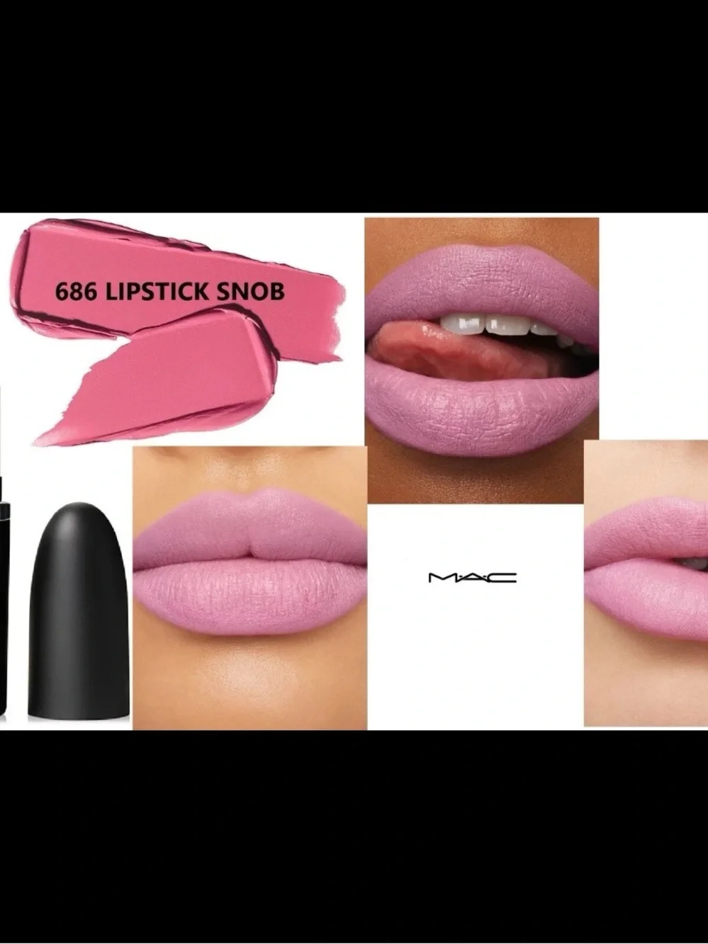 MACXimal 686 LIPSTICK SNOB Matte Lipstick Full Size 0.12 OZ NIB